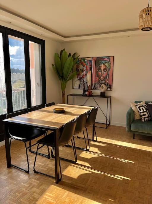 Magnifique Appartement Neuilly Sur Marne Entre Paris Et Disneyland Luaran gambar